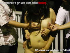 Japanese chubby girl public flashing slide show5